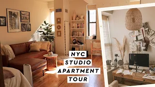 my NYC studio apartment tour! | greenwich village