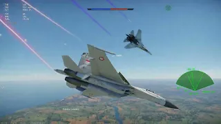 War Thunder - SU27 Dogfights synced to Ace Combat