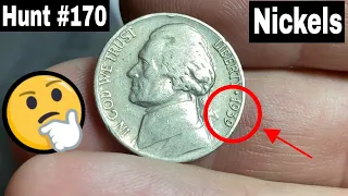 Searching 100 Rolls of Nickels - Nickel Hunt and Fill #170