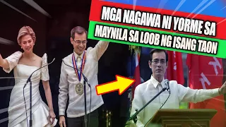 MGA NAGAWA NI YORME SA MAYNILA SA LOOB NG ISANG TAON (unang state of the city address sa maynila)