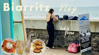 Surfen in Biarritz - Bildungsurlaub "Let's be resilient" (Let's Flow) | Vlog 🏄🏻‍♀️🇫🇷