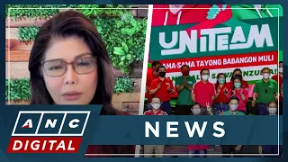 Imee Marcos: I am determined to preserve UniTeam coalition | ANC
