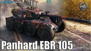 Когда 125к боёв ✅ Panhard EBR 105 World of Tanks лучший бой