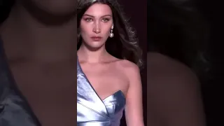 Bella Hadid walks for Alexandre Vauthier ss17