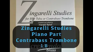 01 B Zingarelli Studies BBb Tuba or Contrabass Trombone ECR 2207