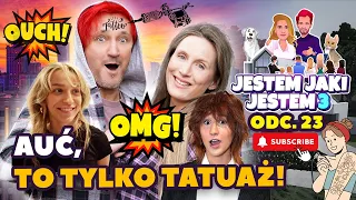 RODZINA WIŚNIEWSKICH W STUDIU TATUAŻU! - JESTEM JAKI JESTEM 3 | ODCINEK 23