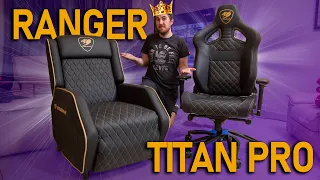 Chairs fit for a Royal bottom - Cougar Titan Pro & Ranger Unboxing Vlog