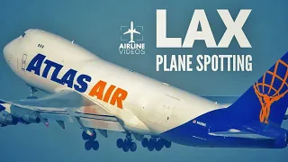 30 MINUTES of AMAZING 4K PLANE SPOTTING at LAX | Los Angeles International Airport KLAX