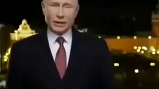 Новогоднее поздравление президента России Владимира Путина