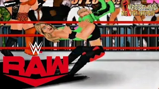 Asuka, Naomi & Lana vs. Rhea Ripley, Nia Jax & Shayna Baszler: Raw, Apr. 26, 2021 | WR2D