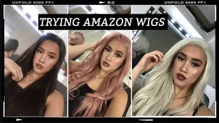 TESTING CHEAP WIGS: AMAZON EDITION!