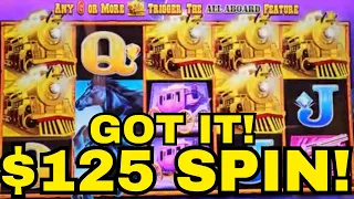 BONUS IN THE BONUS! HUGE JACKPOT ON $125 SPIN ALL ABOARD AT RESORT WORLD LAS VEGAS