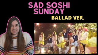 Sad Soshi Sunday!  Reacting to "Sailing + SooFanny ver, Promise, Time Machine & Set Me Free"