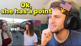 American reacts to What do other countries think about Americans?