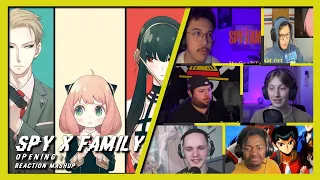 SPY X FAMILY OPENING 1 | REACTION MASHUP😱