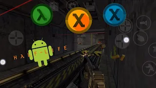 Playing Half-Life PC (1998) on android via Xash3D source port