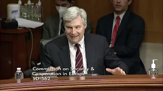 Sen. Whitehouse on Kleptocracy and Seizing Oligarchs' Assets in a Helsinki Commission Hearing