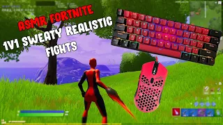 Royal Kludge RK61 ASMR 🤩 Blue Switches Chill Keyboard Sounds 1v1 Realistic Fortnite 240 FPS smooth