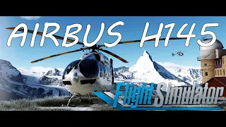 Microsoft Flight Simulator 2020 - Airbus H145 - The Alps - Matterhorn and Mont Blanc