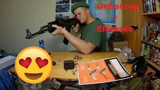 Életem első fegyvere! :) || Kicsomagolás || Airsoft projekt #1