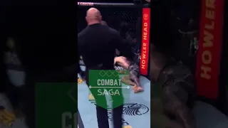 EDSON BARBOZA CRAZY DELAYED KNOCKOUT ON OPPONENT😳 **HIGHLIGHT FINISH** #mma #ufc #ufchighlights2022