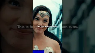 Wonder Woman and the Flash's weird running styles #shorts