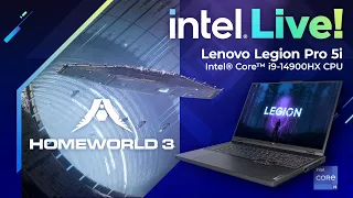 CPU Giveaway + Lenovo Legion Pro 5i 14900Hx Laptop and Homeworld 3 Gameplay