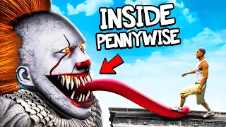 What's Inside PENNYWISE HEAD In GTA 5?