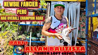 FACE THE FANCIER ALLAN BAUTISTA NEWBIE FANCIER NAKAPAGPA OVERALL CHAMPION AGAD