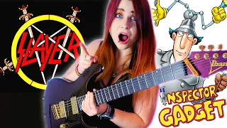 Slayer = Inspector Gadget ?!? - Is this THE SAME Guitar Riff!?!