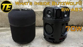 What's Inside BlitzWolf® BW-AS3 70W Bluetooth Speaker