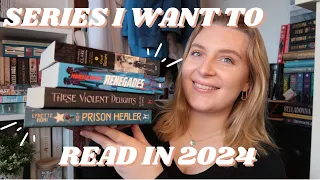 Book Series I Want to Read in 2024 | Lucille Skinner