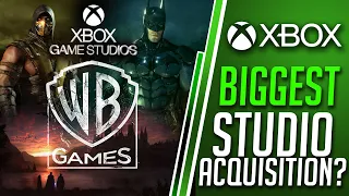 Xbox and WB Games - BIGGEST Xbox Games Studios Acquisition for Xbox Series X?