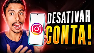 Como DESATIVAR CONTA do INSTAGRAM TEMPORARIAMENTE | Atualizado!