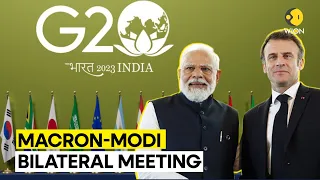 G20 Summit 2023: France's Macron meets India's Modi on sidelines of G20 summit l WION ORIGINALS