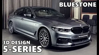 3D Design BMW 5 Series (2018) in Bluestone