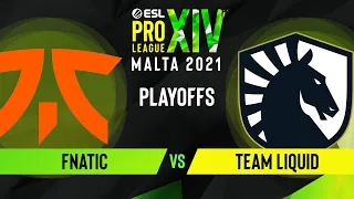 CS:GO - Team Liquid vs. Fnatic [Dust2] Map 2 - ESL Pro League Season 14 - Playoffs