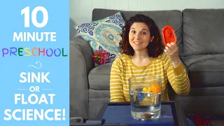 Sink or Float Science! | 10-Minute Preschool - Learn At Home About Making Hypotheses with Mrs. S