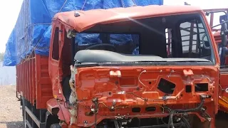 Repair Accident Truck | Restoration Crashed Truck ||Eicher Bs 6 Truck ||@TheAutoman123