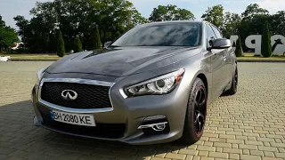 Миссия -Уничтожить Японца! Злые Немцы против infiniti Q50 stage 2 450hp+