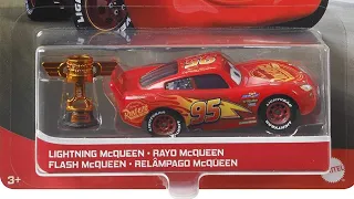 UNBOXING DEL RAYO MCQUEEN CON LA COPA PISTON(LIGHTNING MCQUEEN WITH THE PISTON CUP)