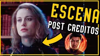 Escena Post Creditos de SHANG-CHI - EXPLICACIÓN + TEORÍAS - ¿Cómo conecta con otras películas?