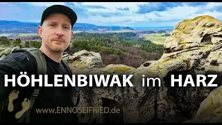 Nachtwandern und Höhlenbiwak im Harz - Fernwanderung zwischen Felsen, Burgruinen und Lost Places ...