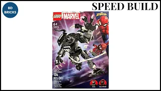 LEGO Marvel 76276 Venom Mech Armor vs. Miles Morales - LEGO Speed Build