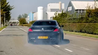 LOUD BMW M6 w/ Eisenmann Exhaust - Insane Drifts, Accelerations & Revs !