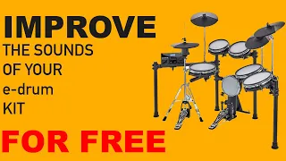 MILLENIUM MPS 850 - Improve the sounds of your e-drum kit FOR FREE #millenium #edrum #free