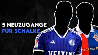 FC Schalke 04: 5 Transfers für den Angriff auf die 2. Liga mit einem verjüngten Kader!