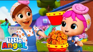 Gardening with Mommy | Mother's Day Special | Little Angel Kids Songs & Nursery Rhymes