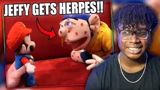 JEFFY CATCHES AN STD! | SML Movie: Jeffy Gets Chicken Pox Reaction!