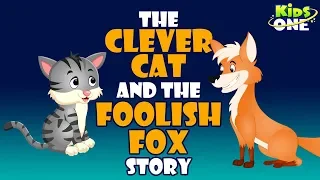 The Clever CAT and the Foolish FOX Story | Moral Stories for Children | KidsOne